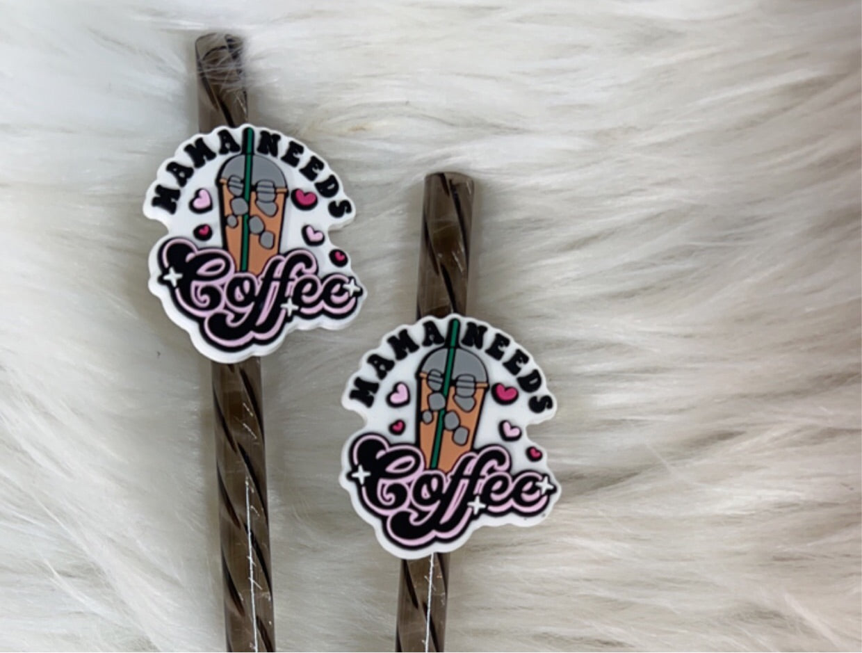 Mama needs coffee charm